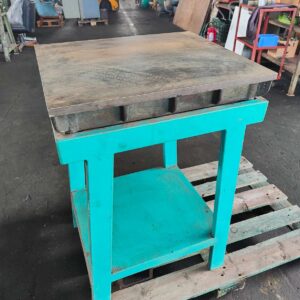 PIANO DI RISCONTRO DA OFFICINA CON TELAIO IN METALLO