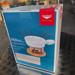 SET FONDUTA FORMAGGIO NUOVO MARCA PADERNO