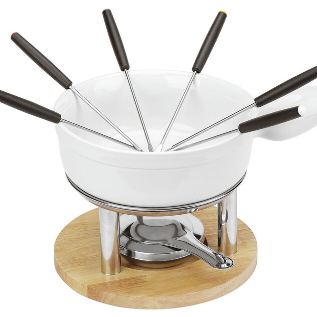 SET FONDUTA FORMAGGIO NUOVO MARCA PADERNO - immagine 3